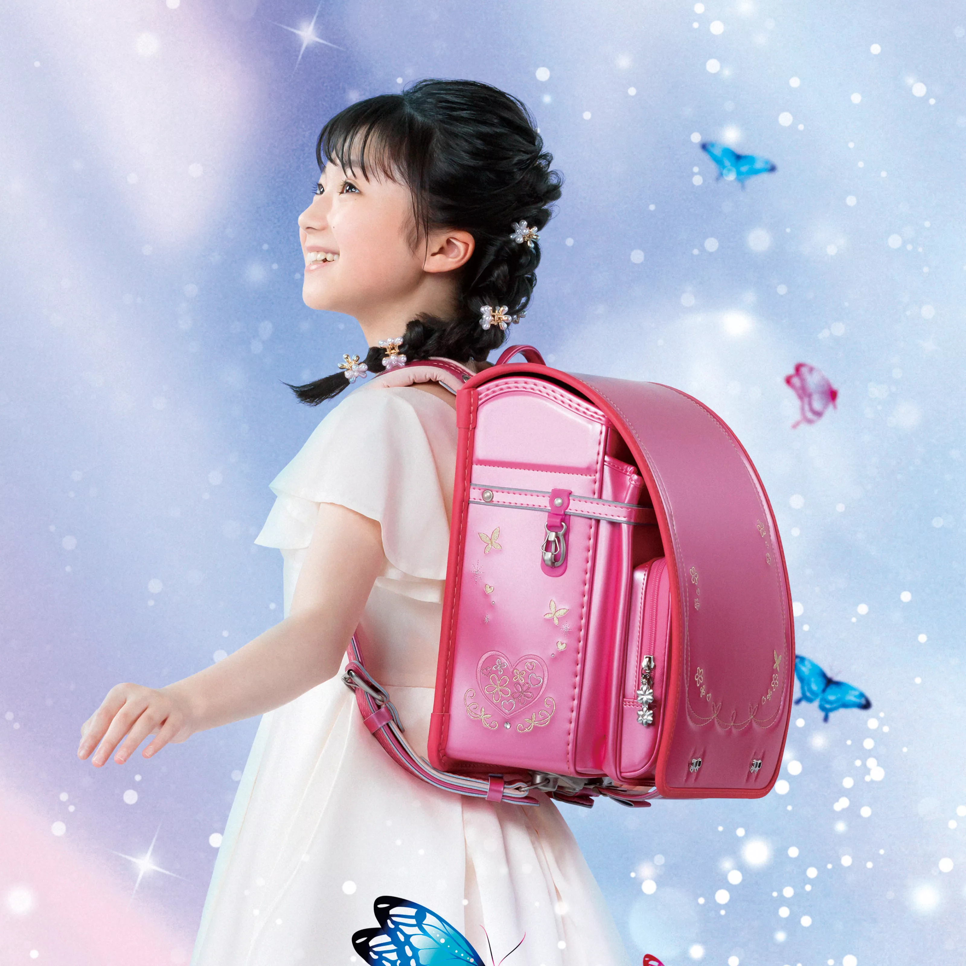 新品　【超特価】日本製　ランドセル　フィットちゃん　女の子　バック　超軽量 バッグ 別注限定モデル