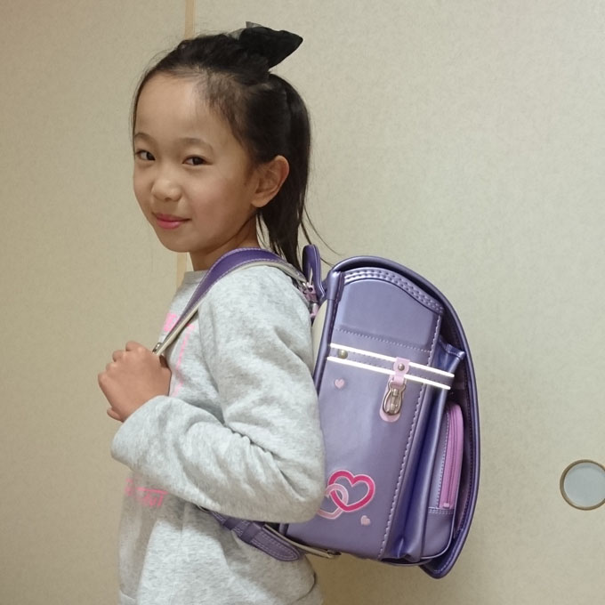 ラベンダー系（紫）女の子向けランドセルを選んだおともだちの声 